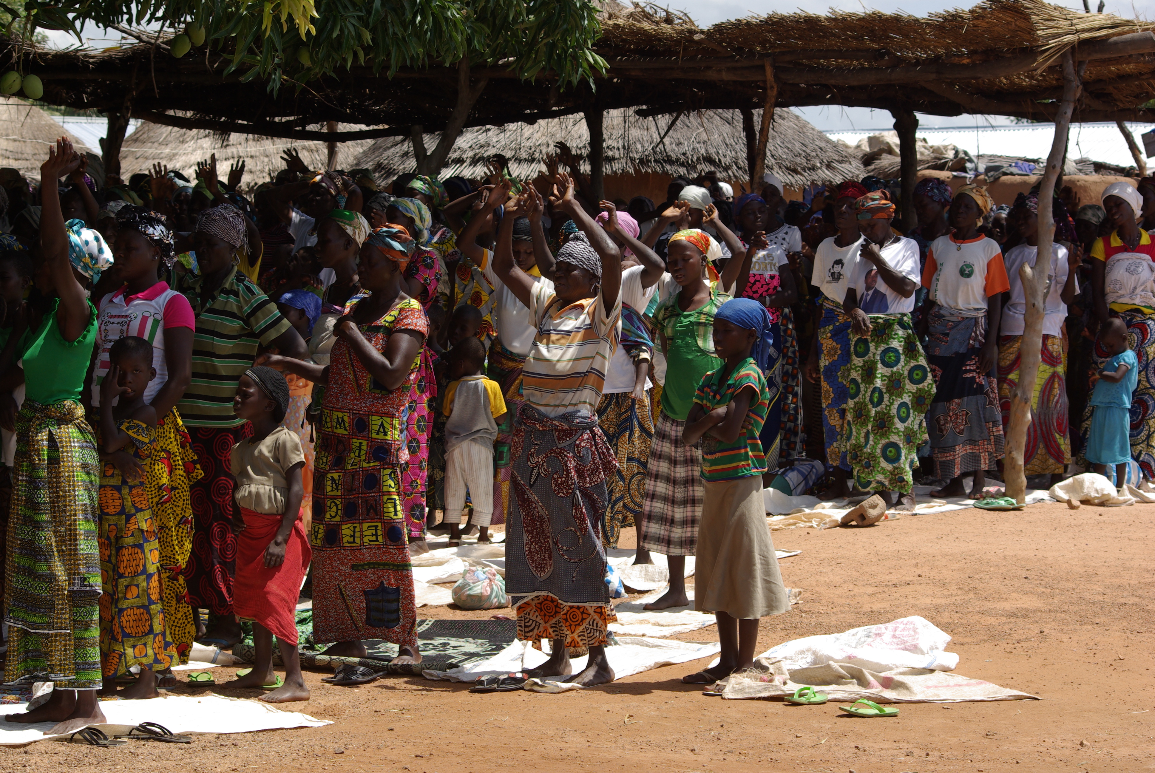 Rassemblement de femmes, Togo